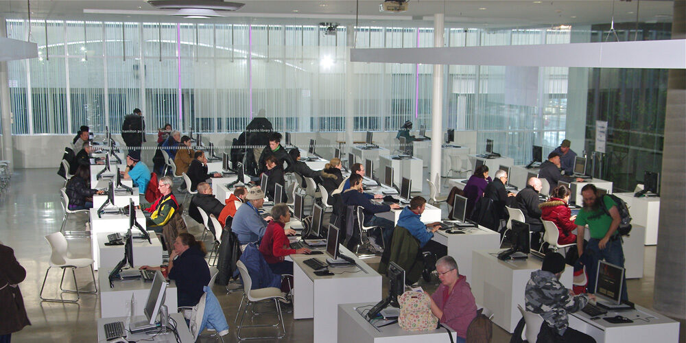 Computer Lab, Hamilton Public Library