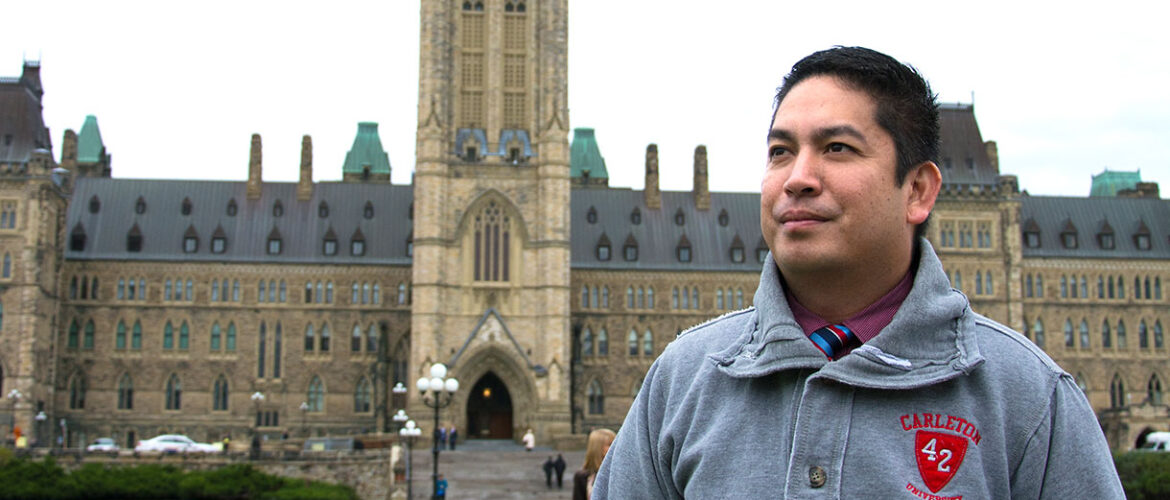 Carleton University's Eddie Vallarta
