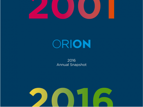 ORION's 2017 Annual Snapshot