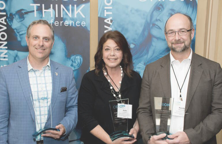 ORION Leadership Award winners 2017