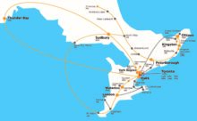 The ORION network map
