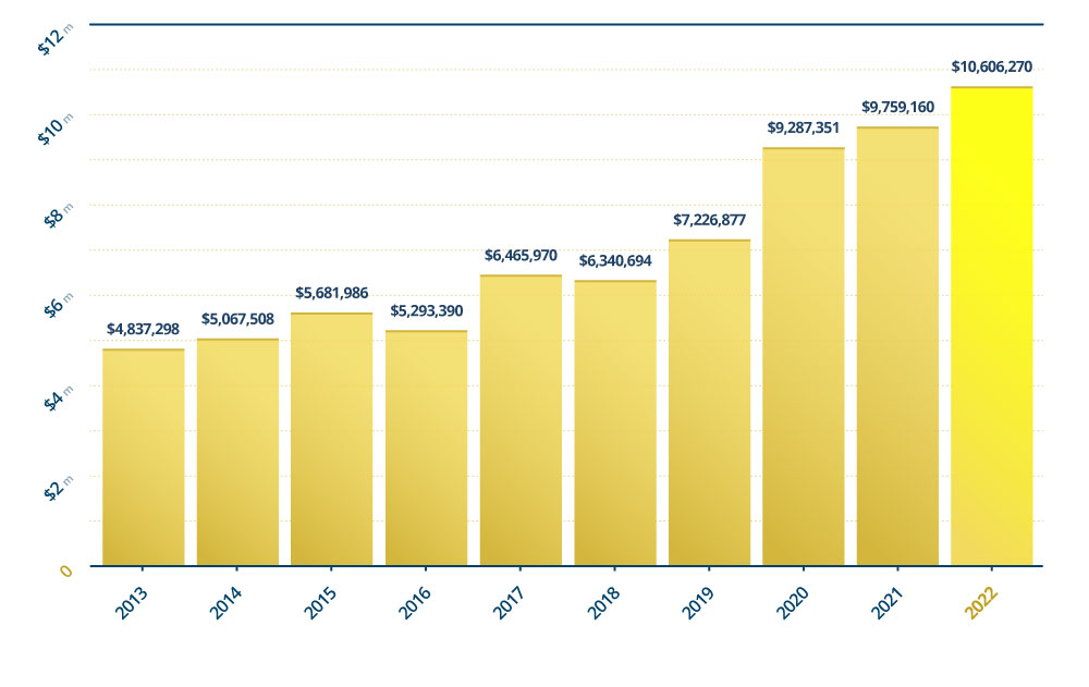 Revenue graph image