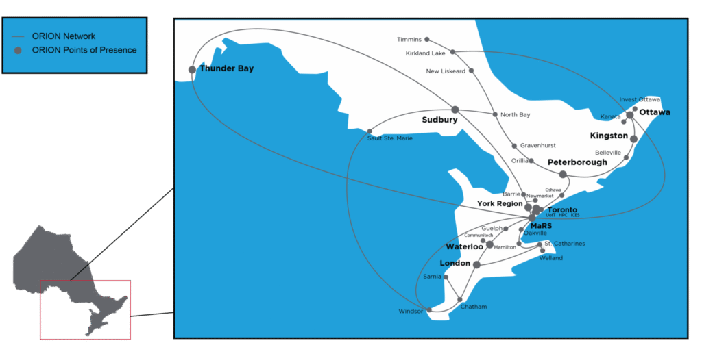 ORION Network Map